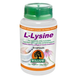 Willow L-Lysine capsules
