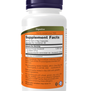 saccharomyces boulardii ingredients
